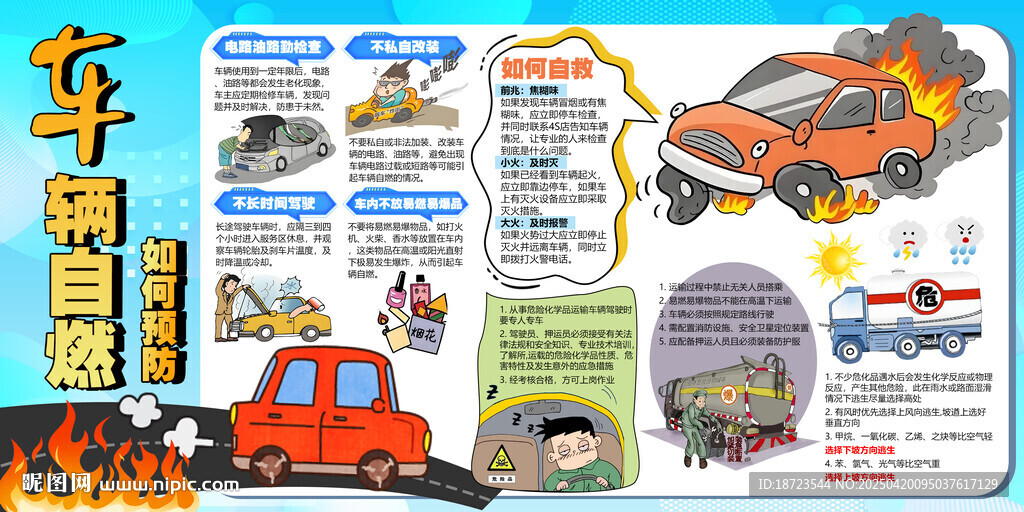 车辆自燃