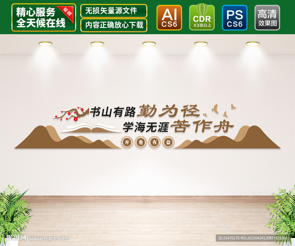图书馆文化墙
