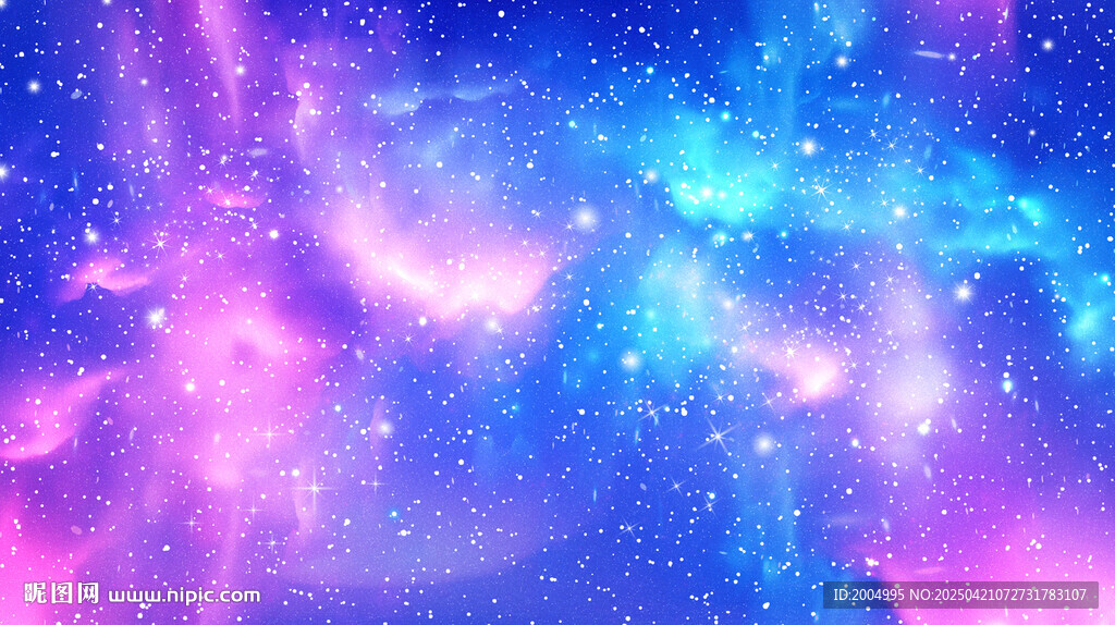梦幻绚丽的宇宙星空景象