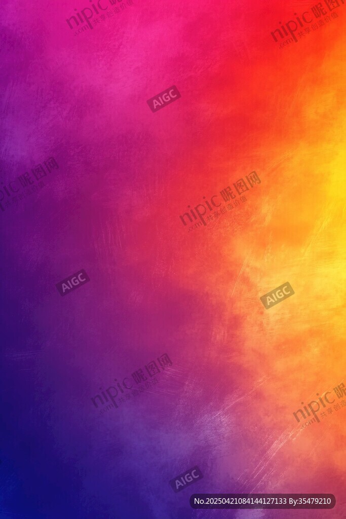 梦幻渐变水彩背景图