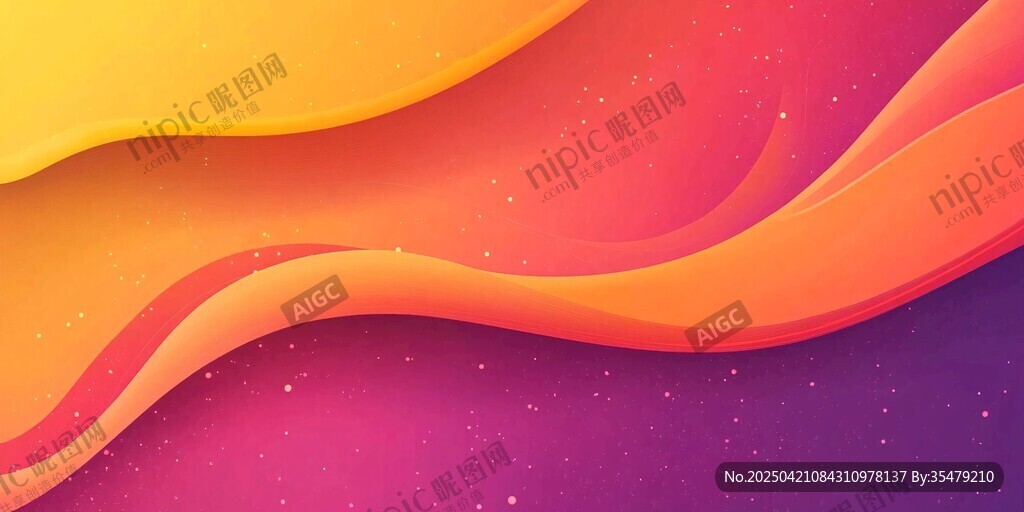 梦幻渐变流体背景图案