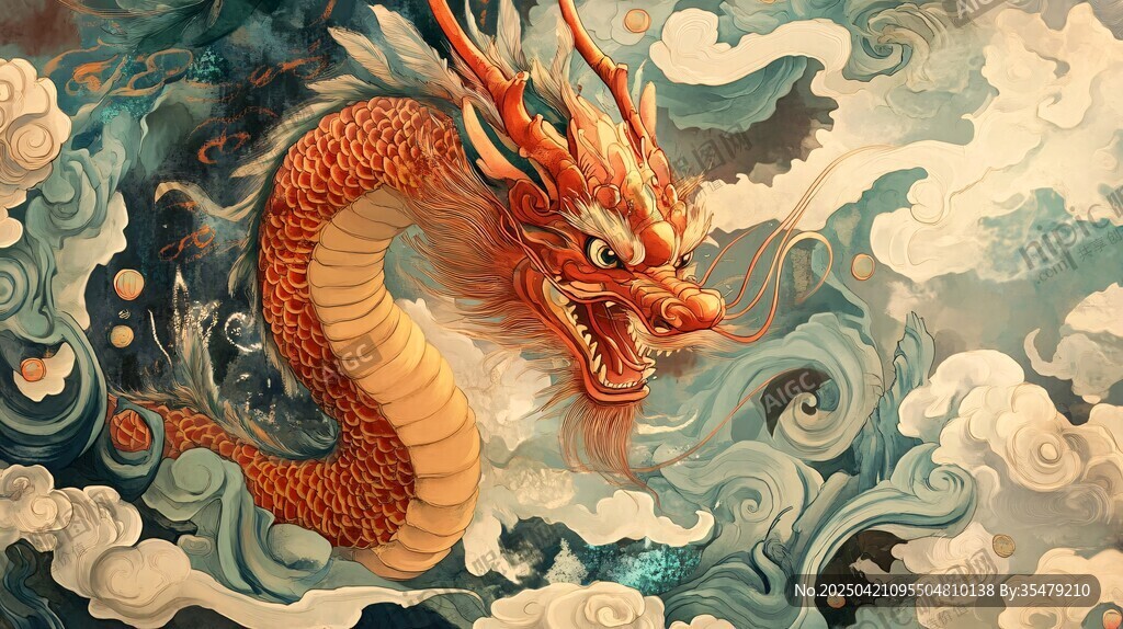 龙跃云海 尽显磅礴气势