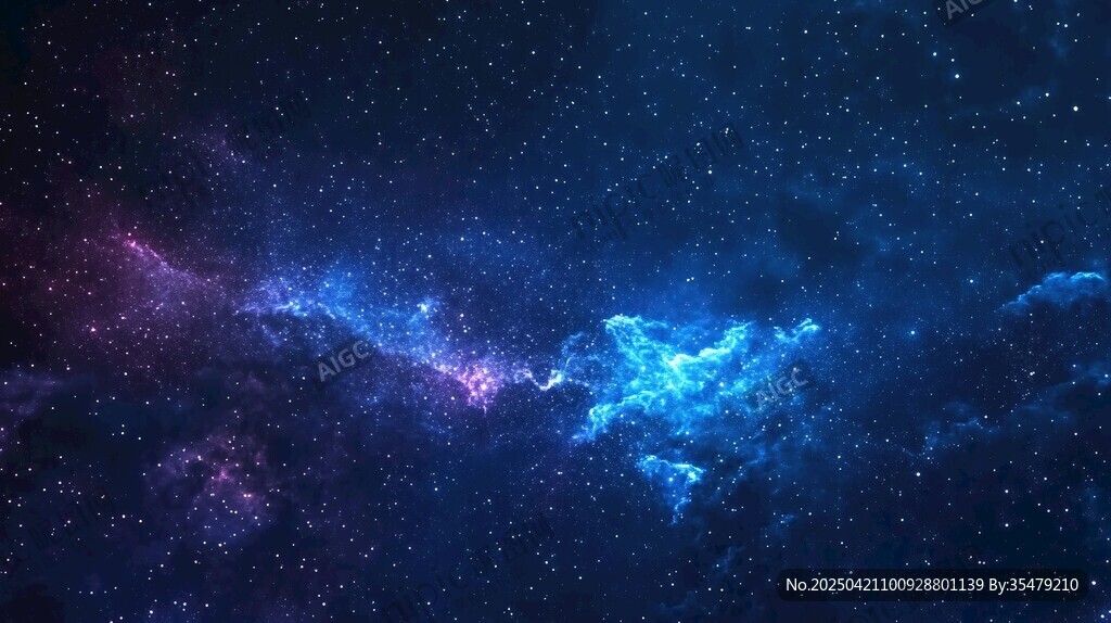 梦幻星空宇宙绚丽景象