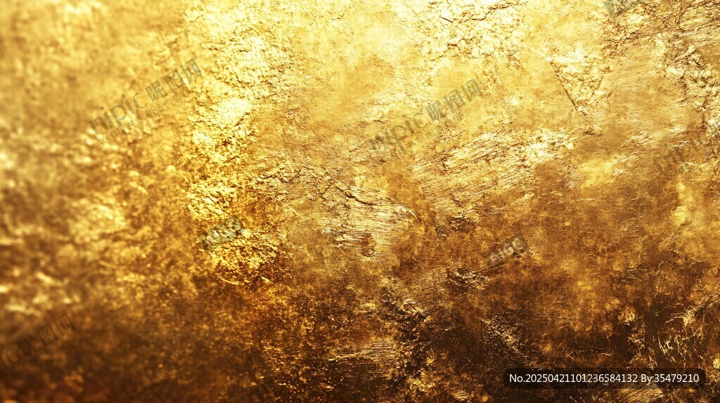 金色质感纹理背景