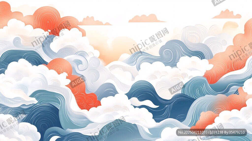 梦幻云海间的绚丽风光