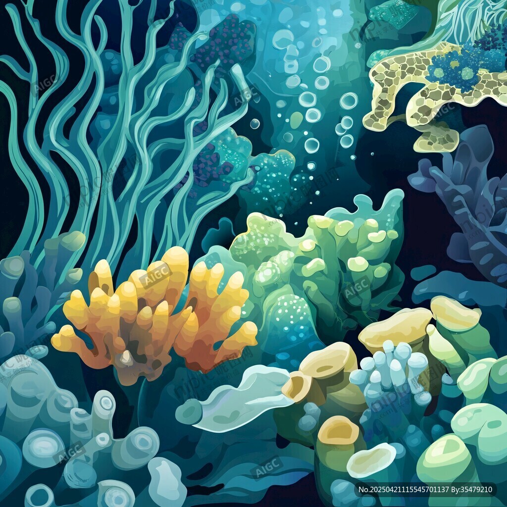 梦幻海底珊瑚世界