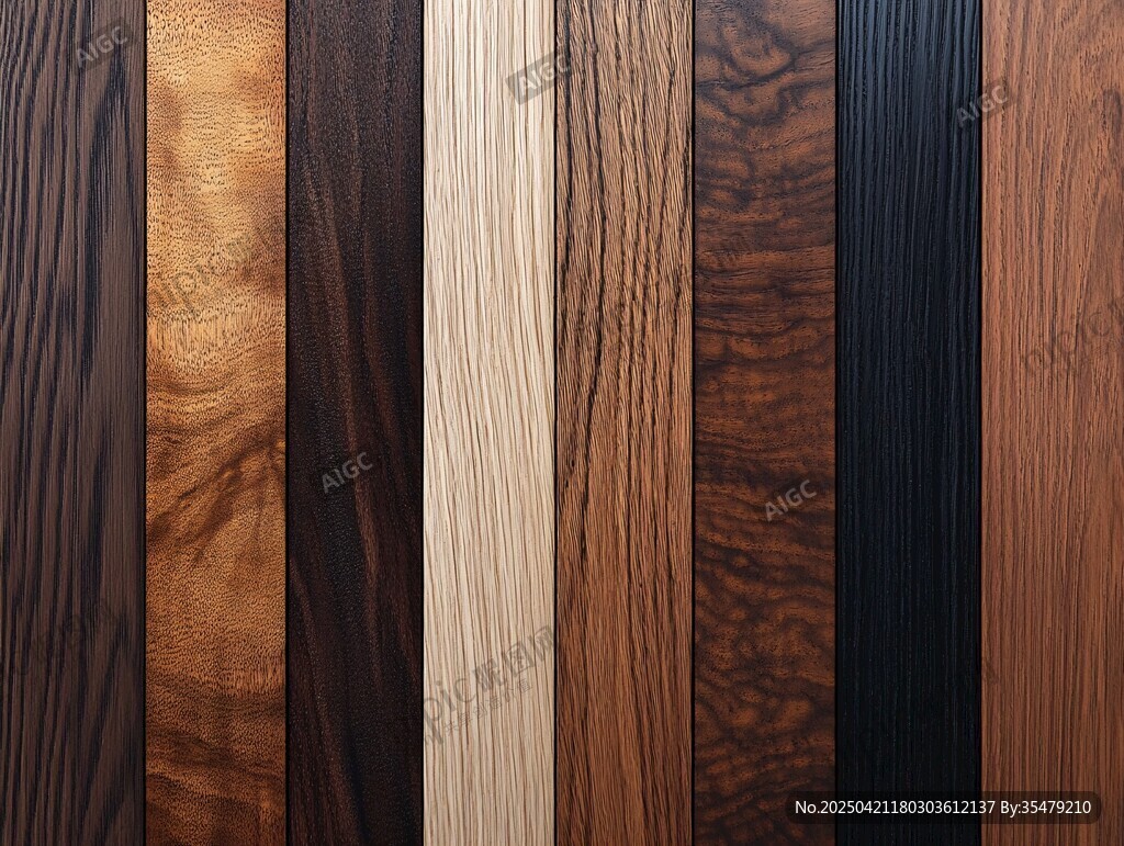 多样木纹板材展示