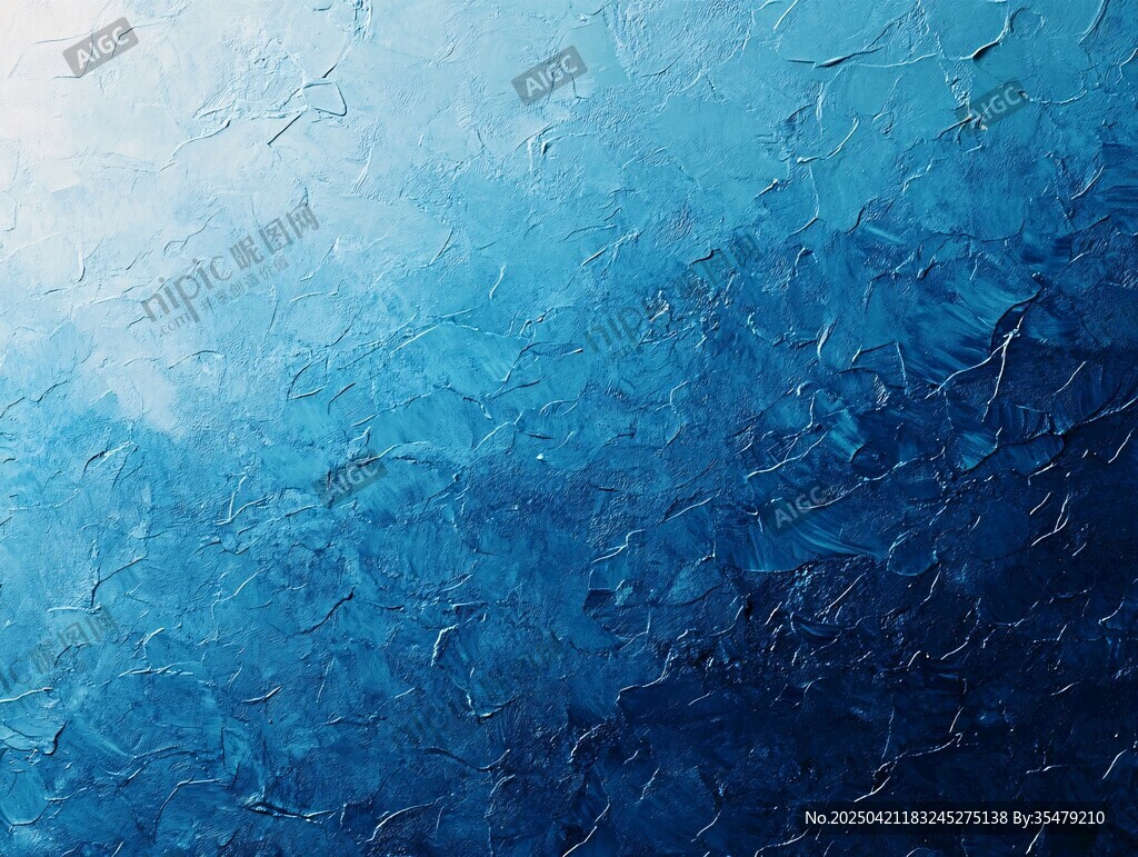 蓝色纹理抽象艺术背景