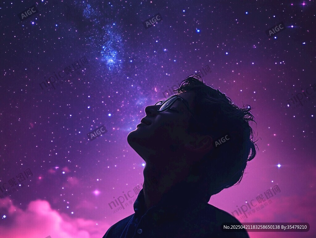 仰望星空的梦幻少年