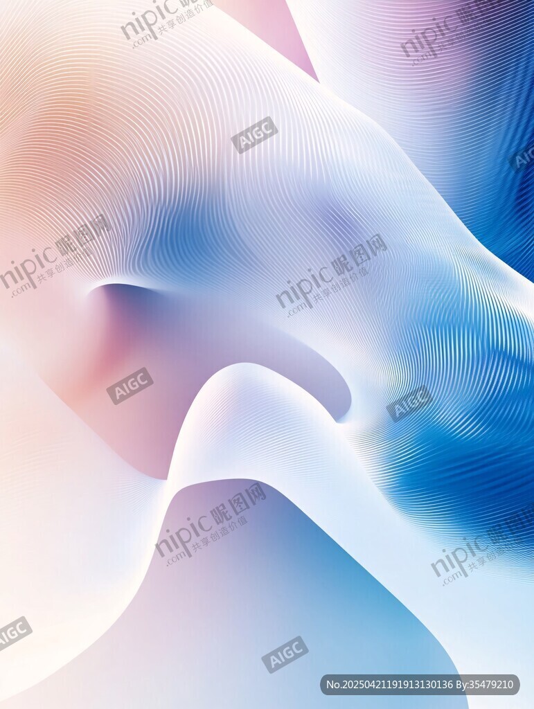 梦幻渐变流体艺术背景