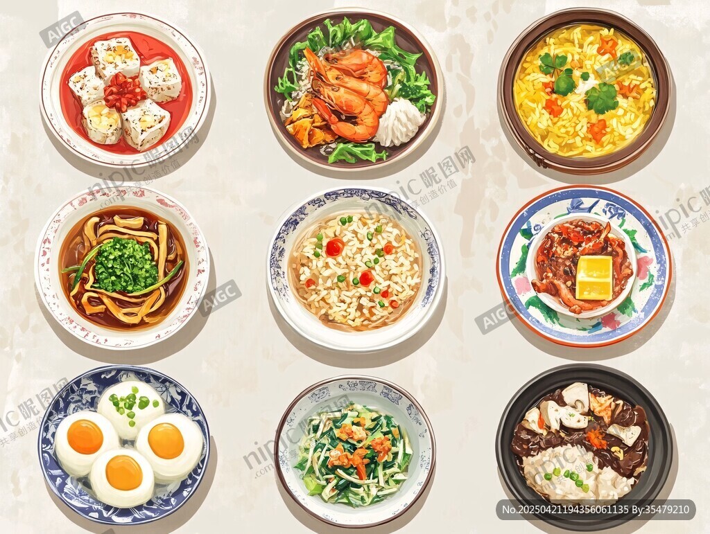 多样中式美食大盘点