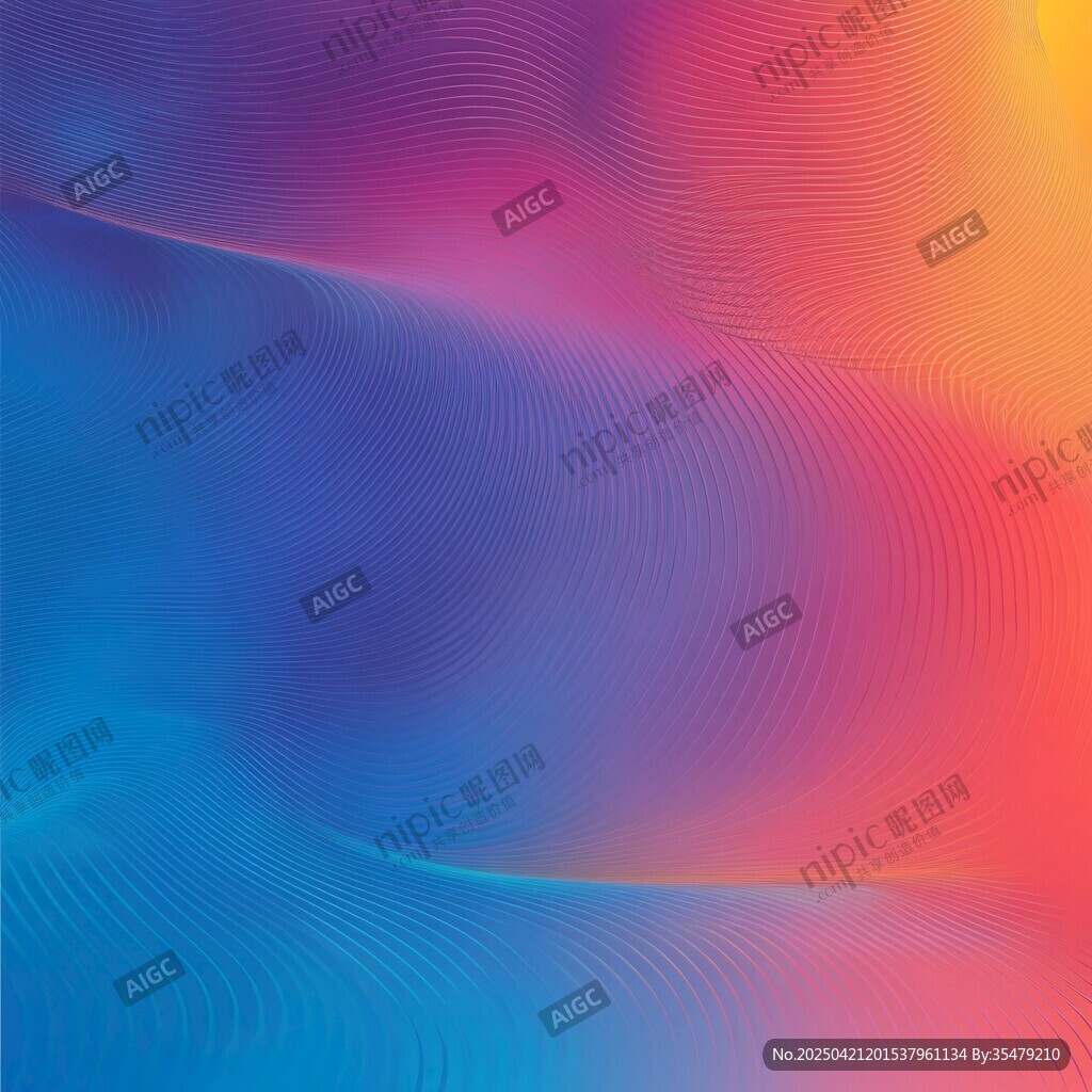 梦幻渐变色彩抽象背景图