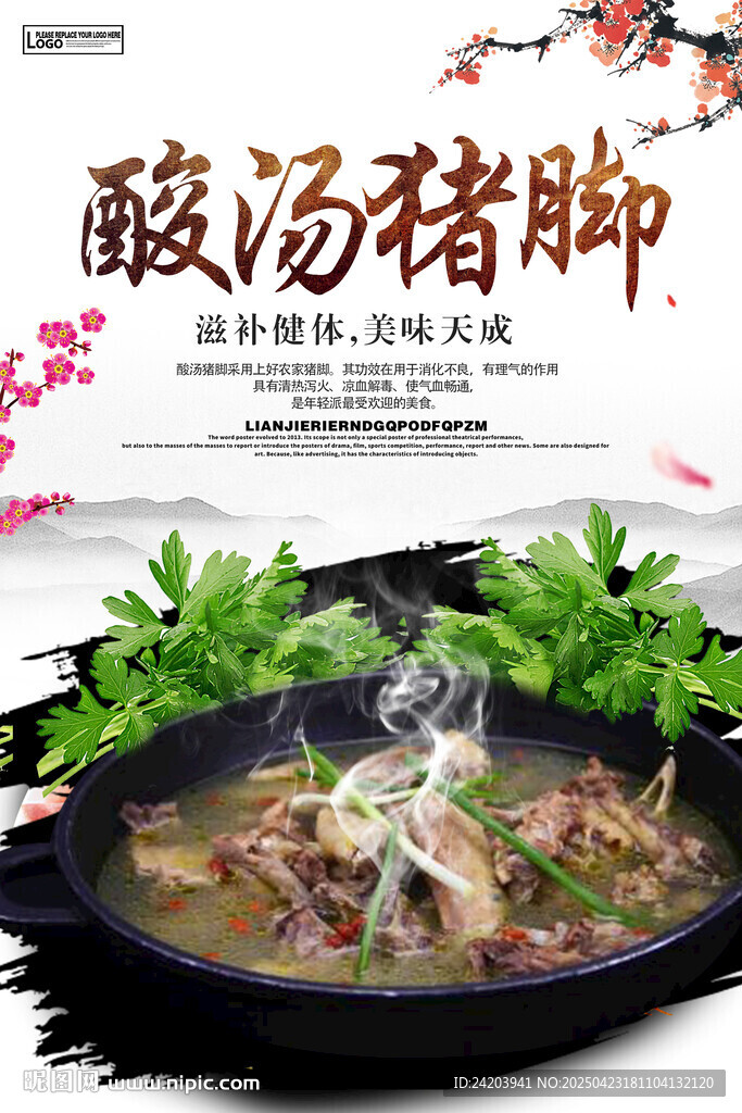 美味酸汤猪脚