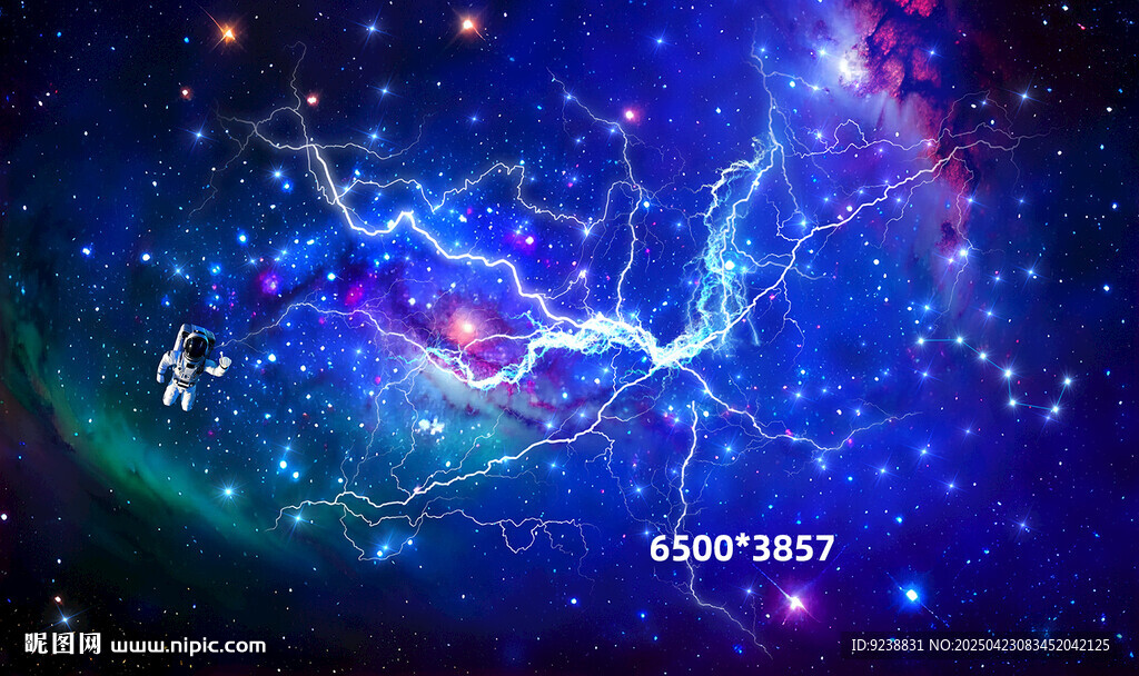 梦幻绚丽的宇宙星空景象