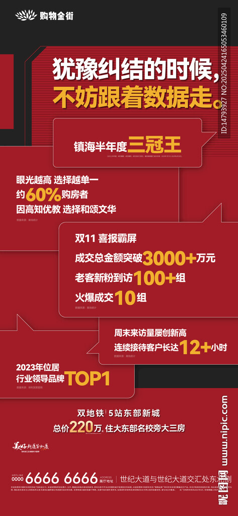 地产加推海报
