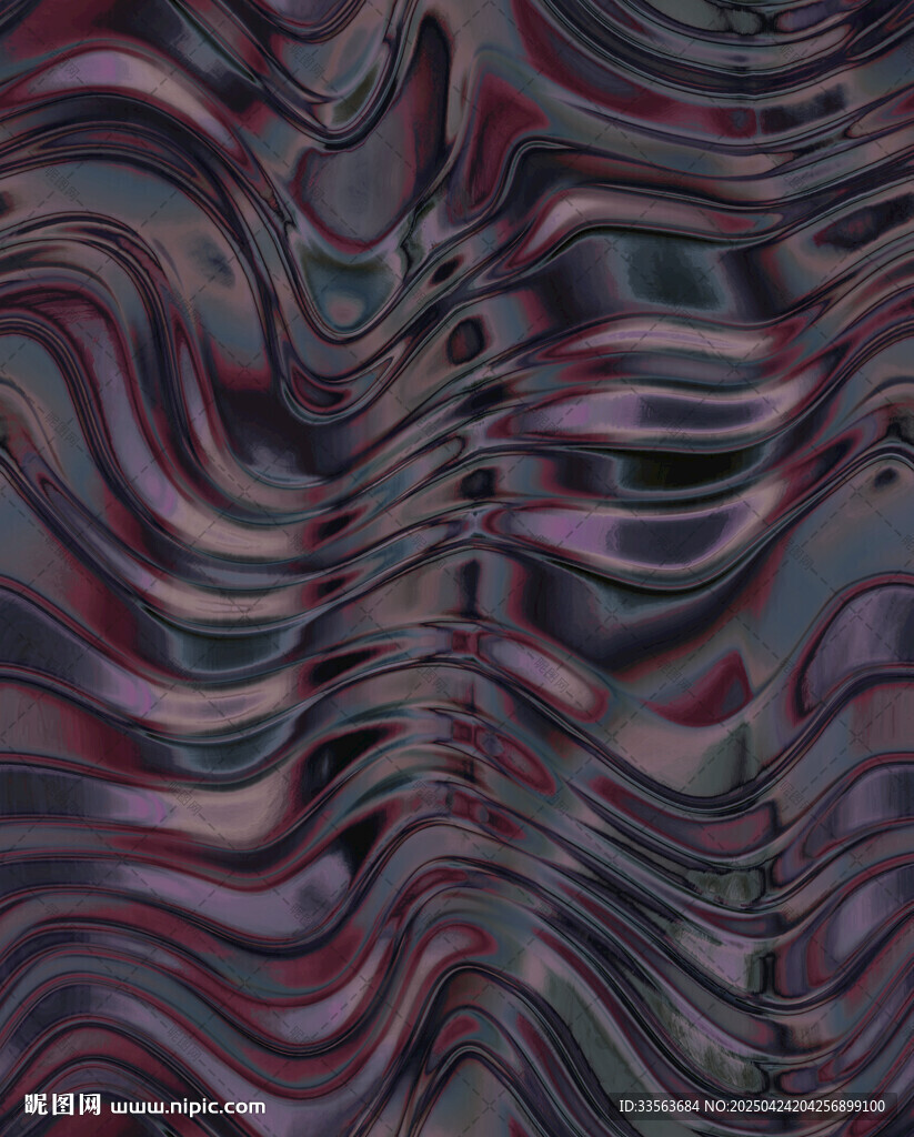 抽象波纹纹理图案