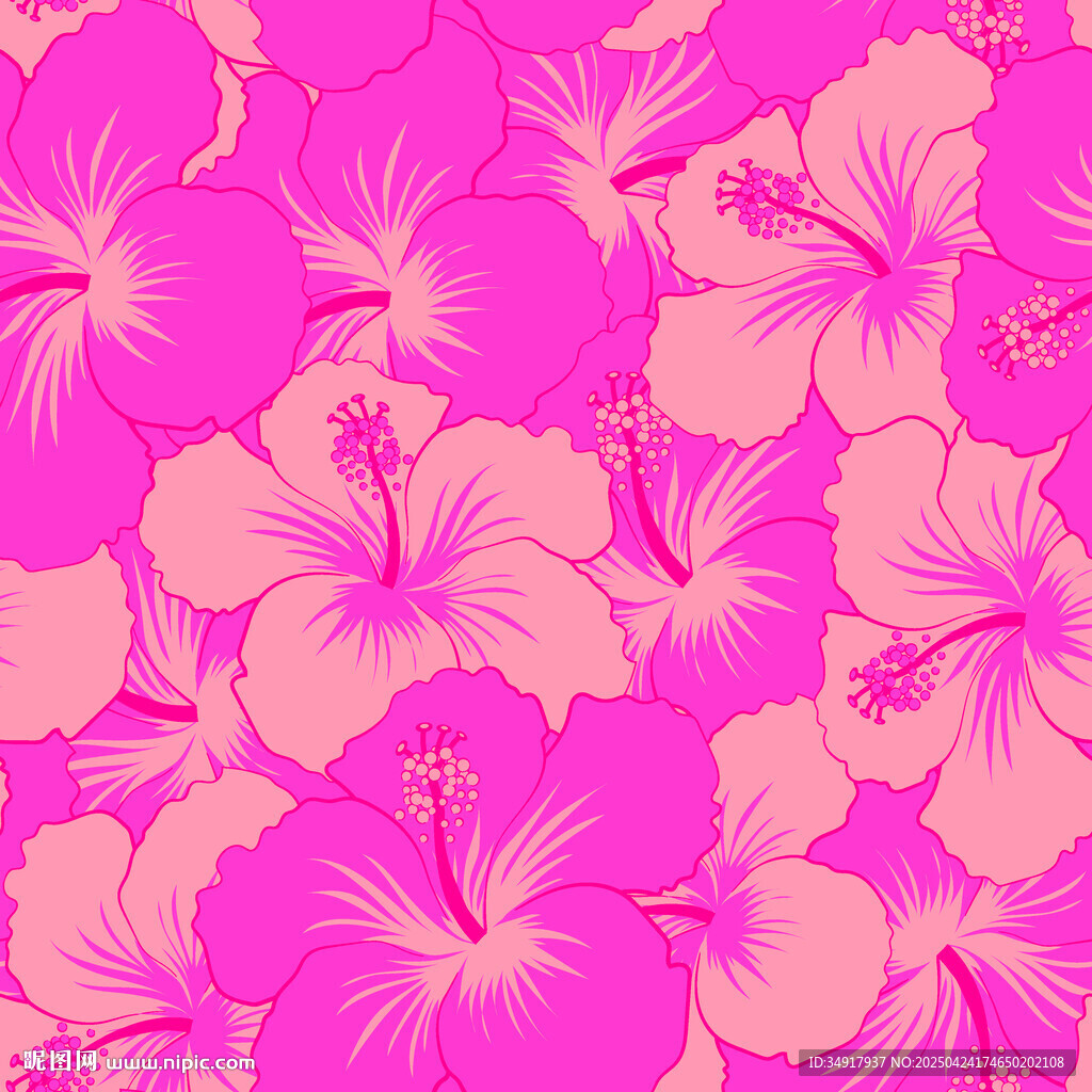 色块花