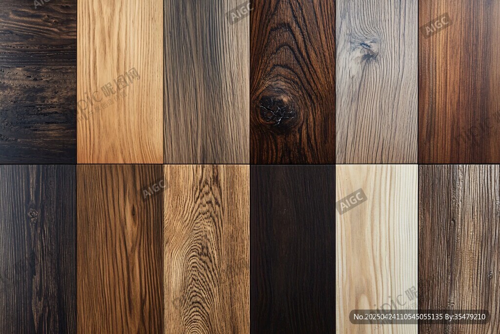 多样木纹展示
