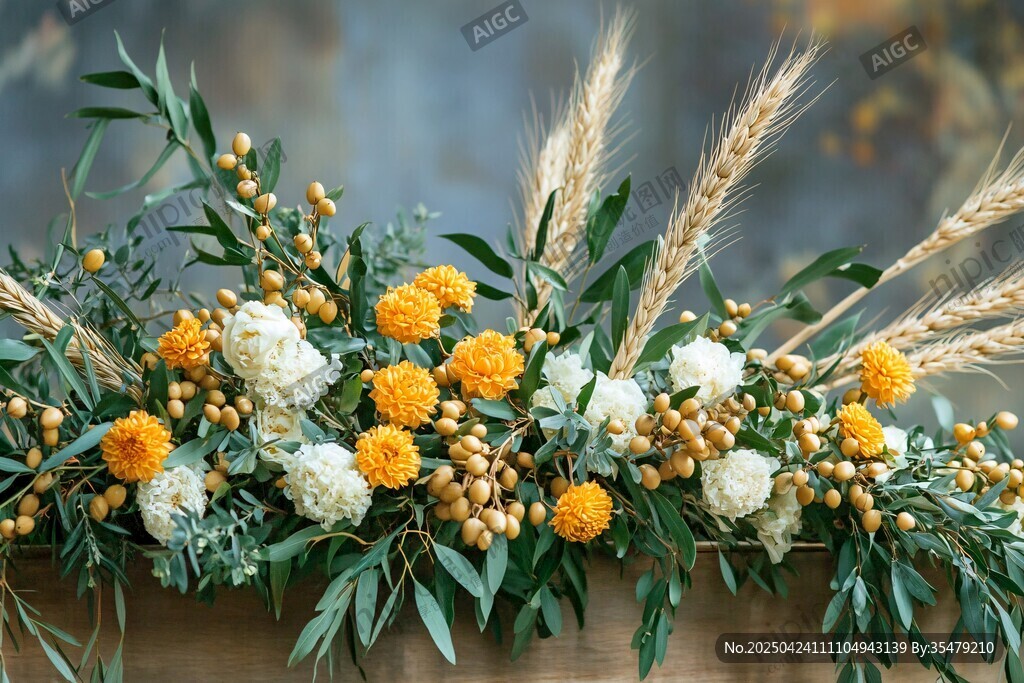 秋意花艺装饰