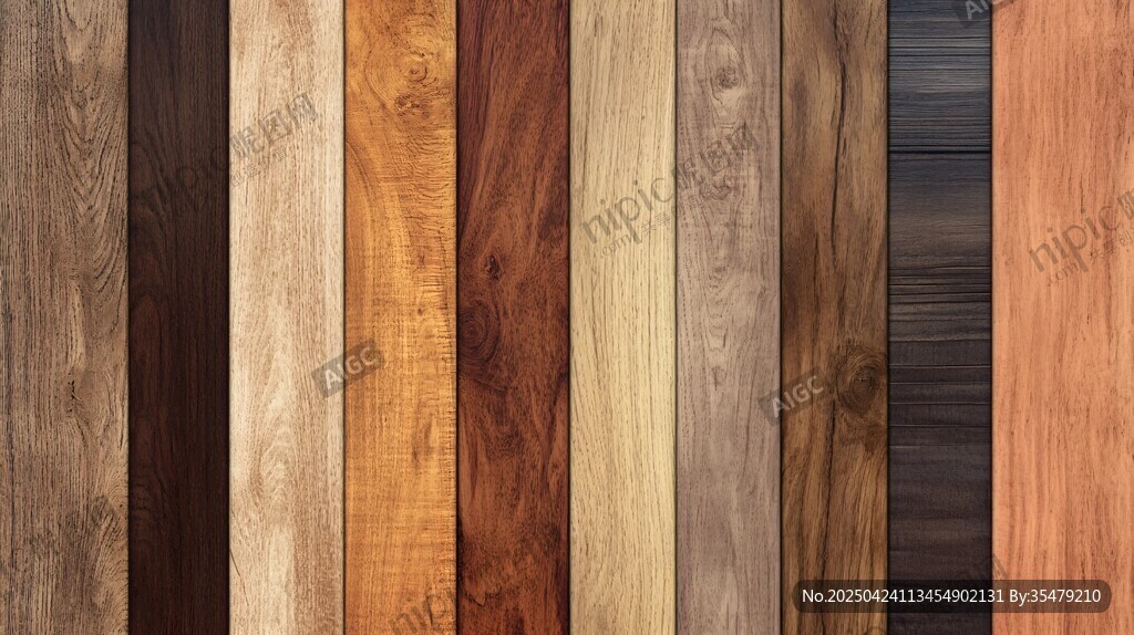 多样木纹板材展示