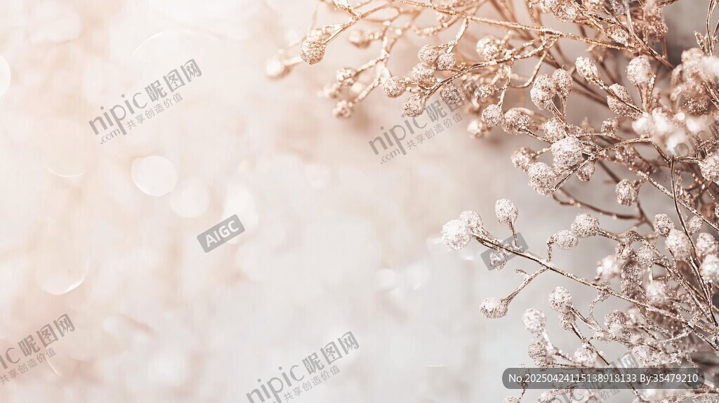 梦幻干花 柔和光影之美