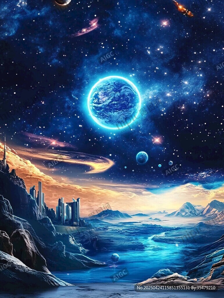 梦幻星际宇宙奇幻景观