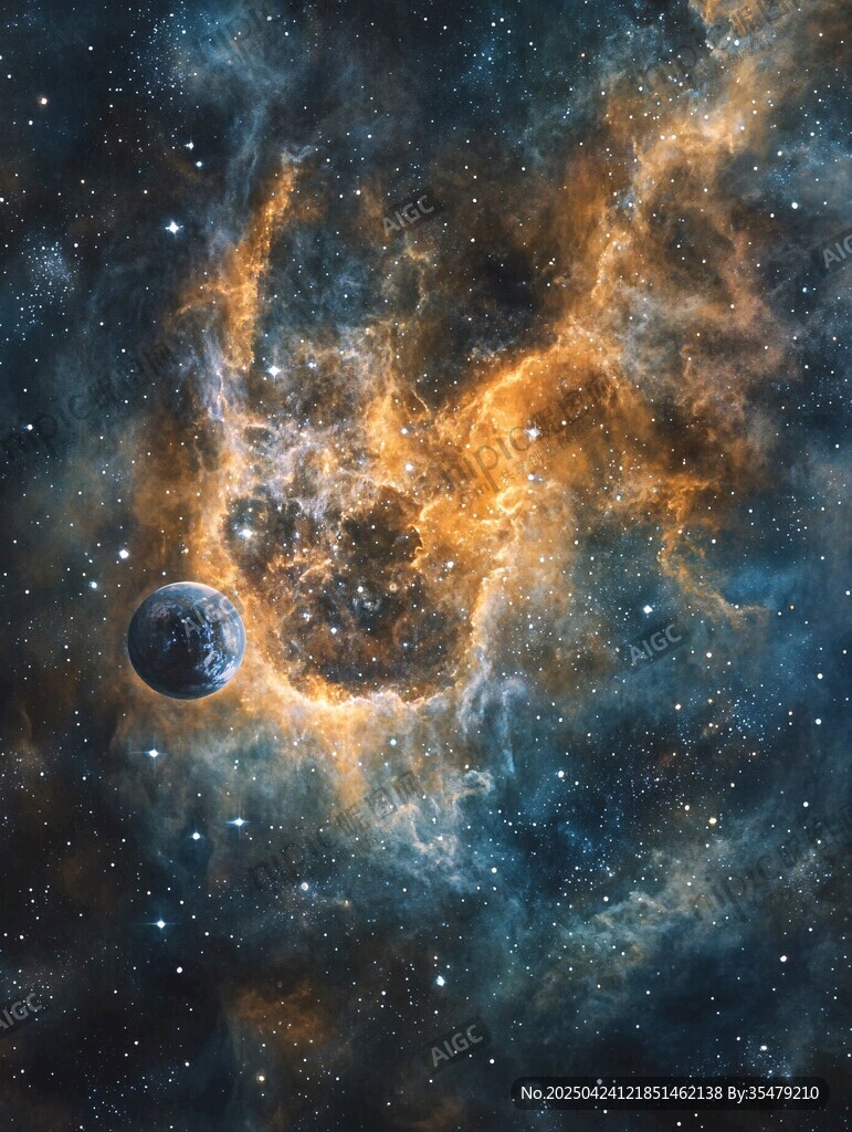 梦幻宇宙中的星球与星云