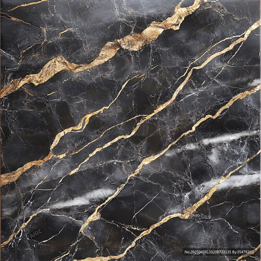 黑金大理石纹理精美图案