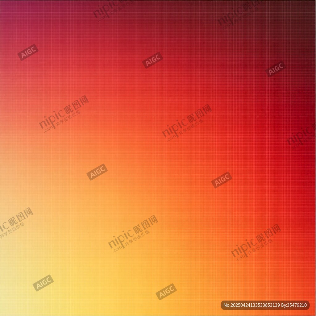 渐变红色系网格背景图