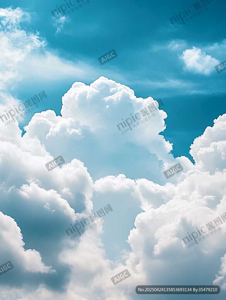 蓝天白云 梦幻天空美景