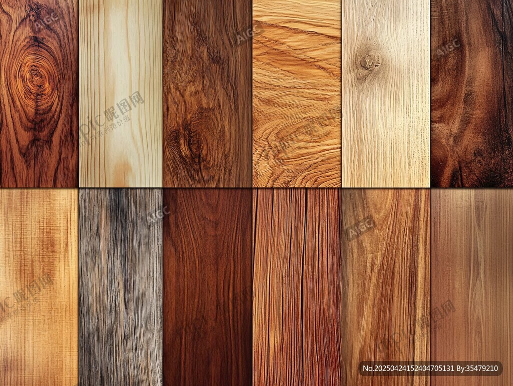 多样木纹板材展示