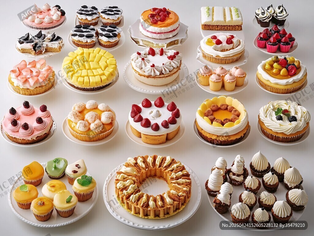 多样美味甜品大集合