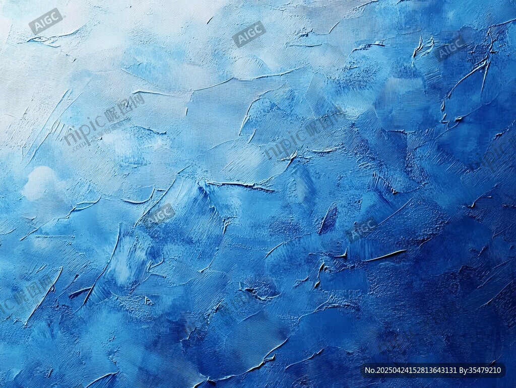 蓝色纹理艺术背景画面