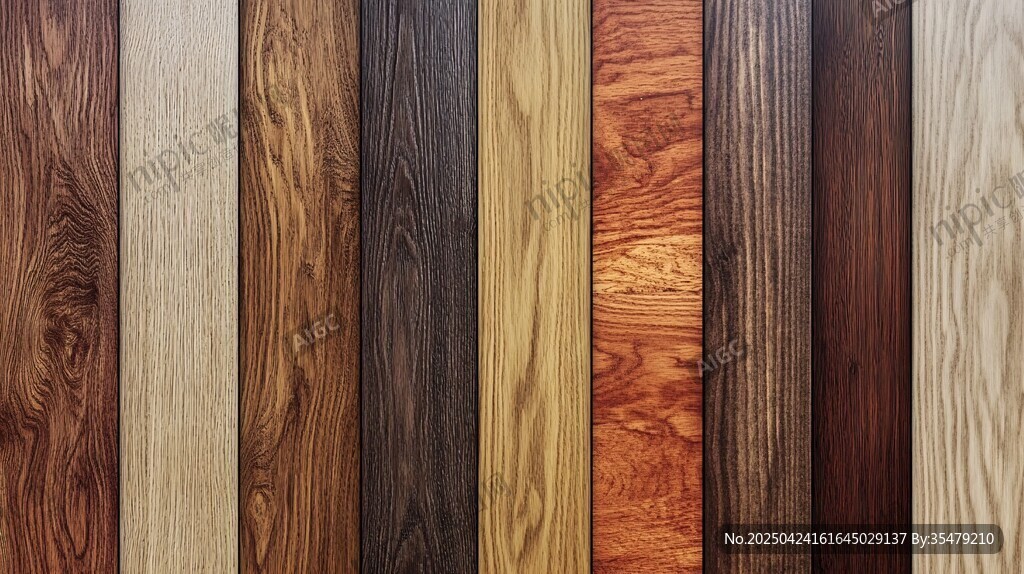 多样木纹地板展示