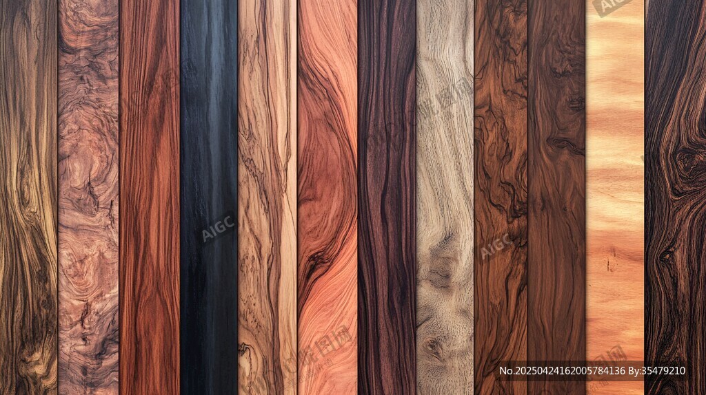 多样木纹展示