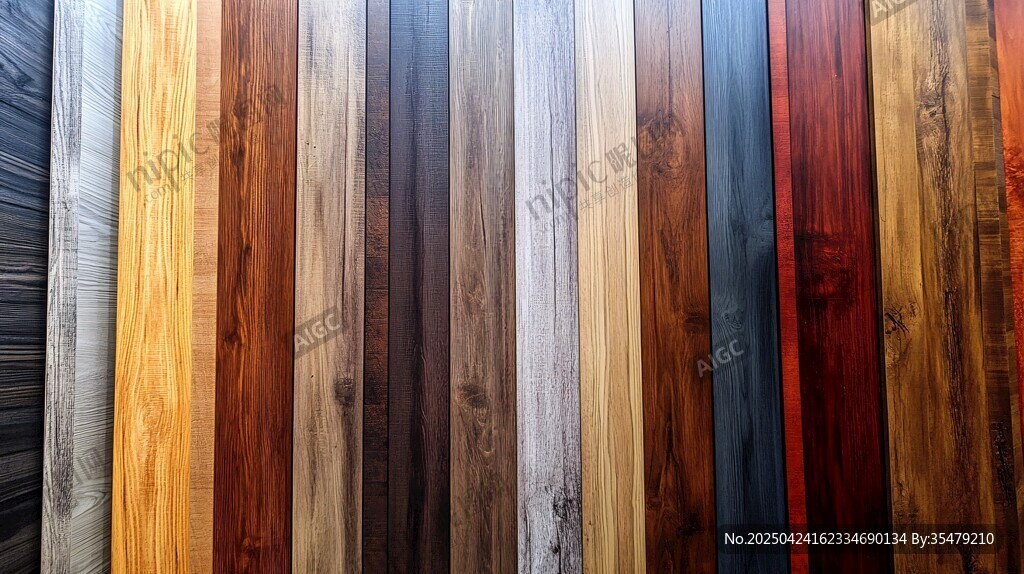 多样木纹板材展示