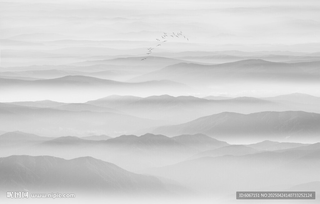 新中式山水画