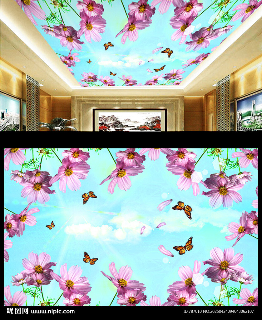 吊顶画
