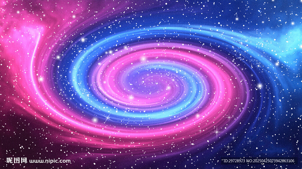 美丽梦幻旋涡星空顶