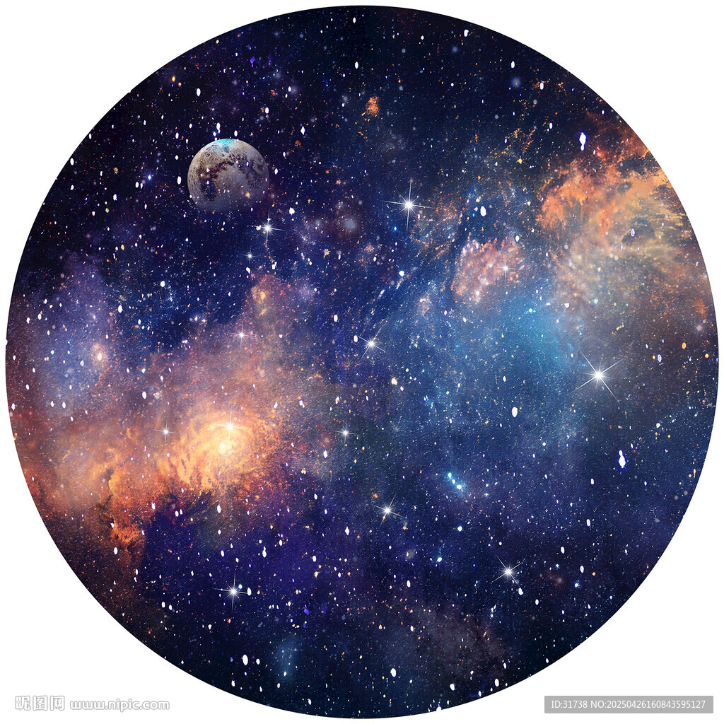 圆形星空天花软膜天顶
