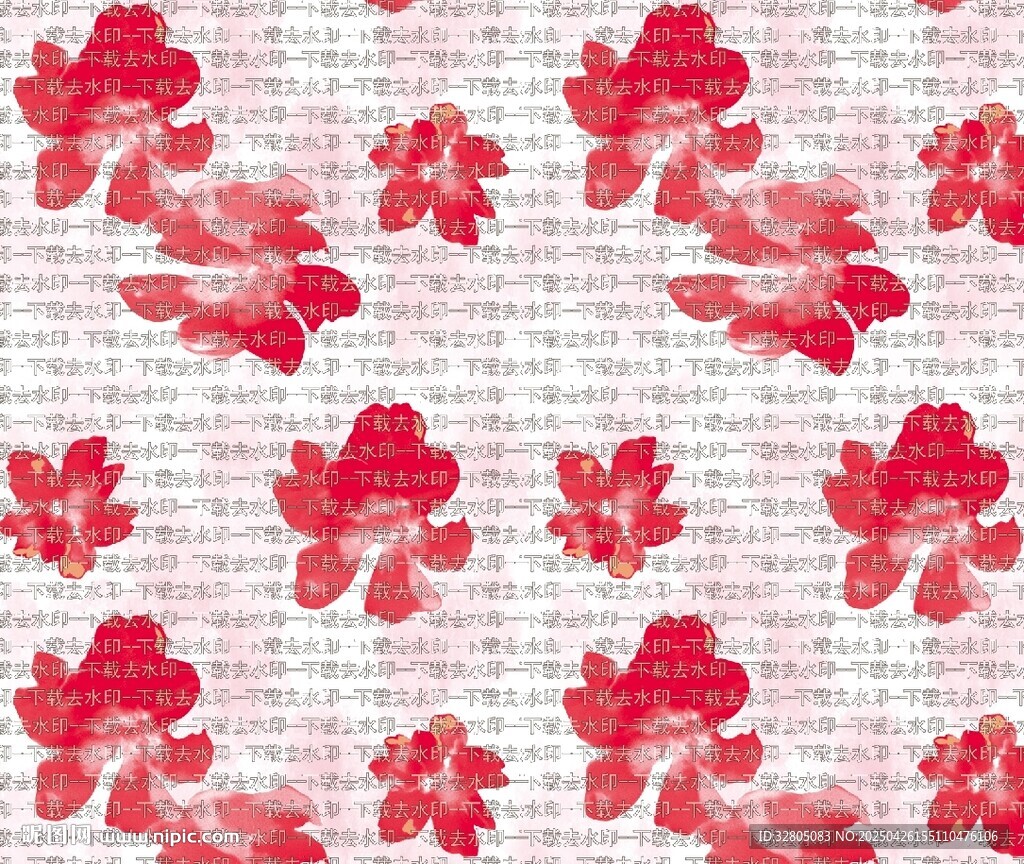 手绘花