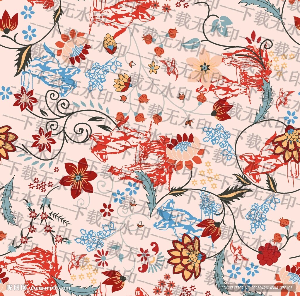碎花