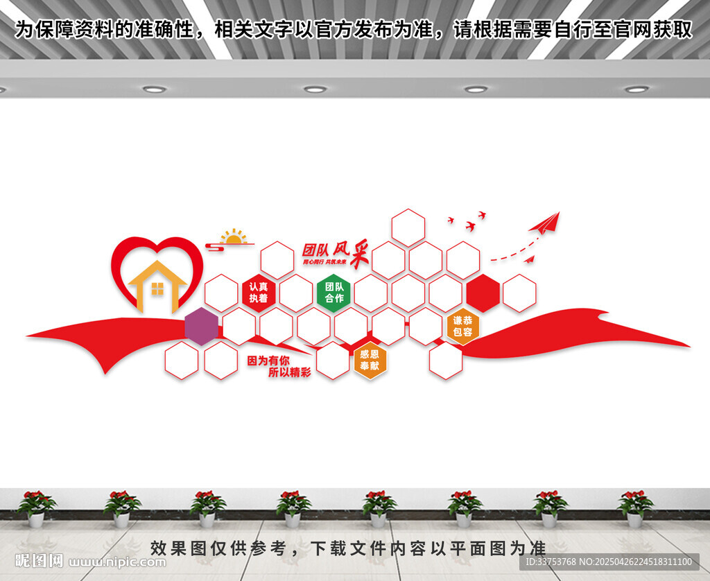 团队风采文化墙