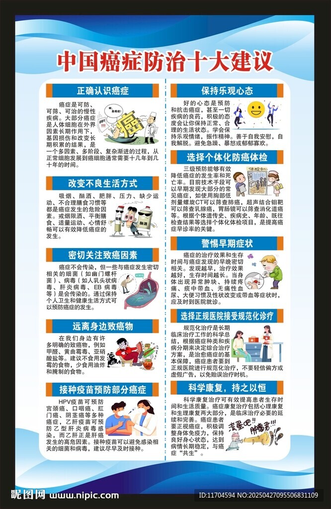 癌症日海报