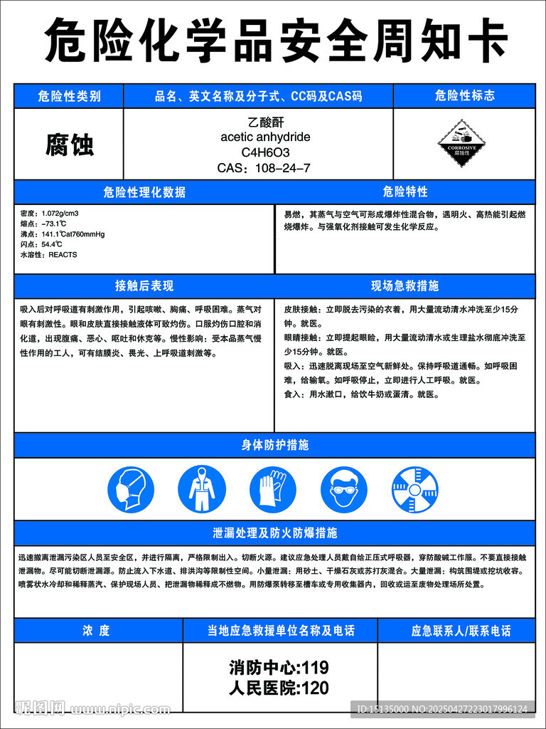 乙酸酐_周知卡