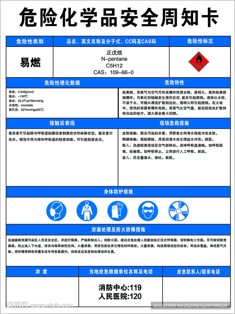 正戊烷_周知卡