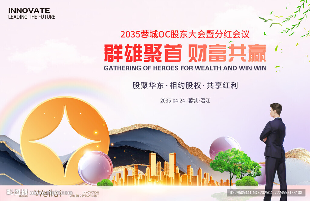 股东大会展板