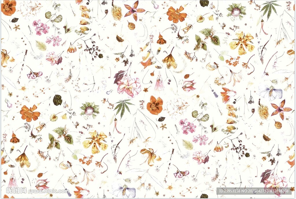 手绘花