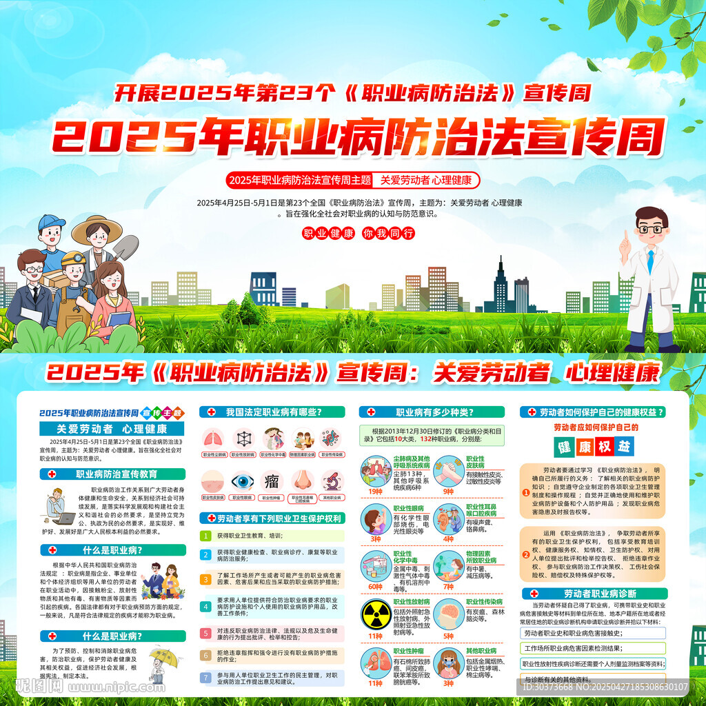 职业病防治法宣传周