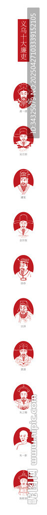 剪纸风廉吏